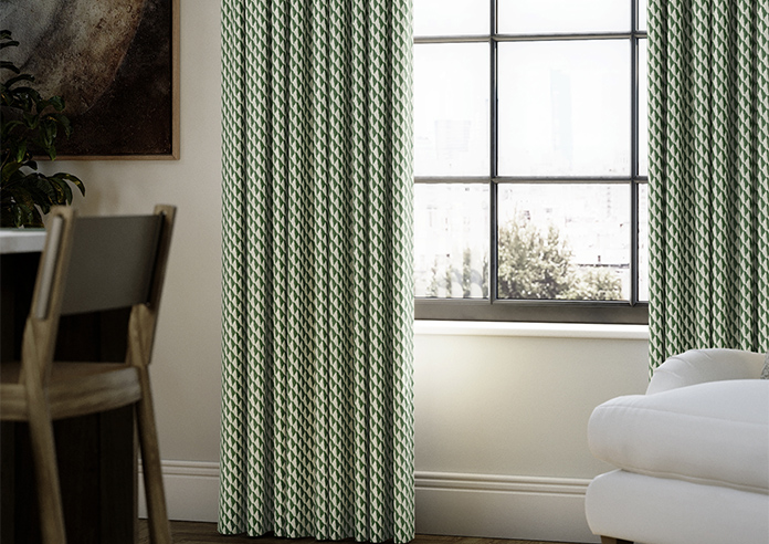 Jaipur, Bottle Green - Made to Measure Curtains - Image 5